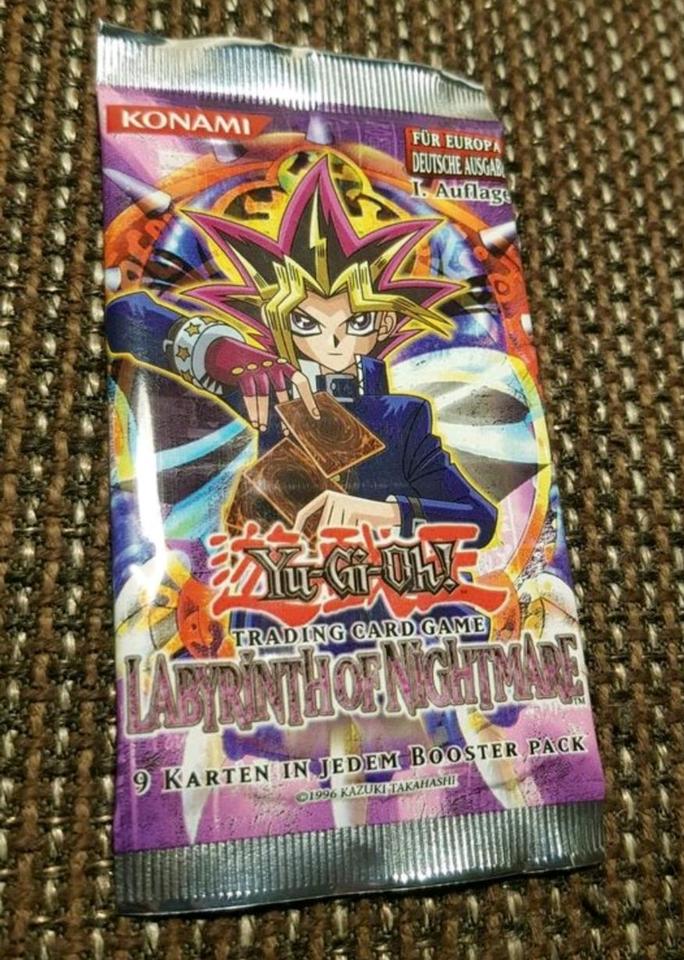 Yu-Gi-Oh: Labyrinth of Nightmare Booster, oldschool, LON, 1. Aufl in Elstra