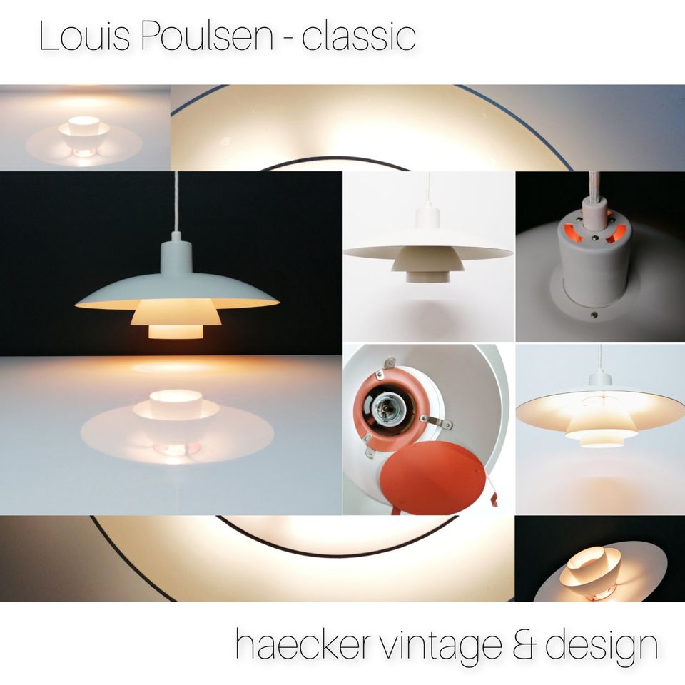 Louis Poulsen PH4 zu dansih design PH4 PH5 PHhat midcentury 70er in Flensburg