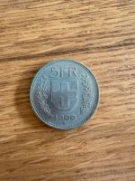 5 Franken Münze Schweiz 1999 Nordrhein-Westfalen - Werne Vorschau