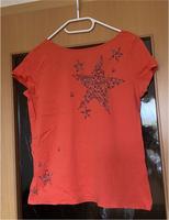 Super schönes Shirt von edc Gr L mit Sternen in floralem Muster Niedersachsen - Rinteln Vorschau