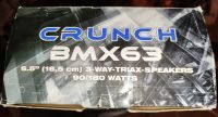 zwei Autolautsprecher CRUNCH BMX 63 3-Way-Triax 90/180 Watt Berlin - Tempelhof Vorschau