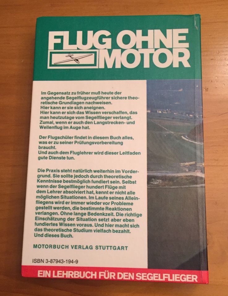 Motorflug + Segelflug * Fachbuch * A. Bodlée * Winfried Kassera in Bayreuth