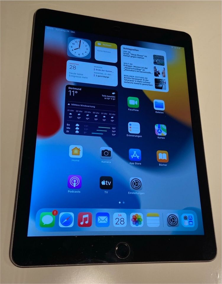 Apple iPad Air 2 32GB, WLAN, 24,64 cm, (9,7 Zoll) Spacegrau + OVP in Dortmund