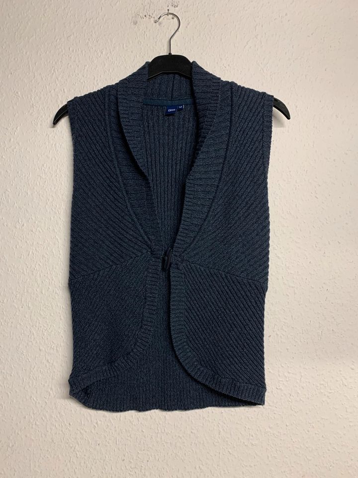 Strickweste von CECIL/Größe M/Weste/50%Wolle/Wollweste/Jacke in Berlin