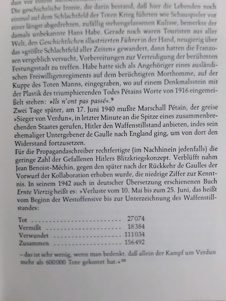 ❗Ältere Buch VERDUN WK1 Auflösung Nachlass in Hamburg