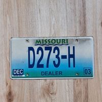 Missouri USA US Kennzeichen Nummernschild license plate Schild Bayern - Großmehring Vorschau
