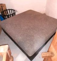 Sofa Polsterhocker XXL Hocker 120x120 grau Bremen - Neustadt Vorschau