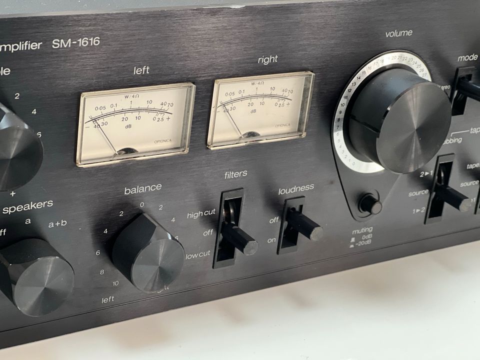 Sharp Optonica SM-1616 Verstärker - vintage Amplifier 70 Jahre in Minden