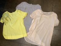 3 Blusen - Shirts von S.Oliver Gr.38 gelb-grau-puder wie neu Bayern - Mertingen Vorschau