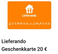 Lieferando Gutschein Guthaben für Bestandskunden 3€ - 20€ schnell Berlin - Treptow Vorschau