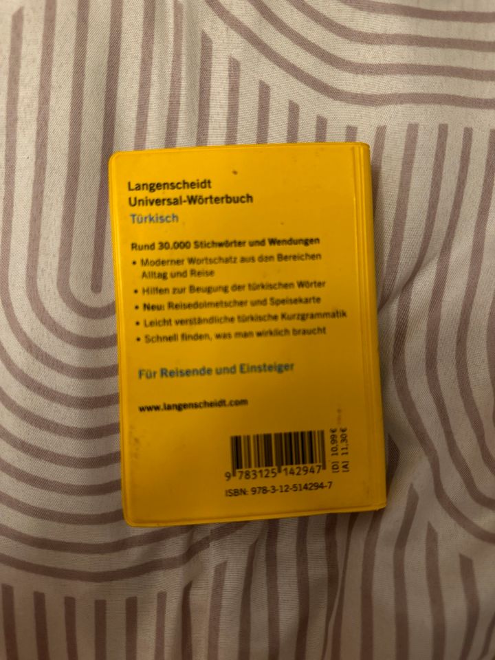 Türkisch- Deutsch  Deutsch-Türkisch Langescheidt Wörterbuch in Leipzig