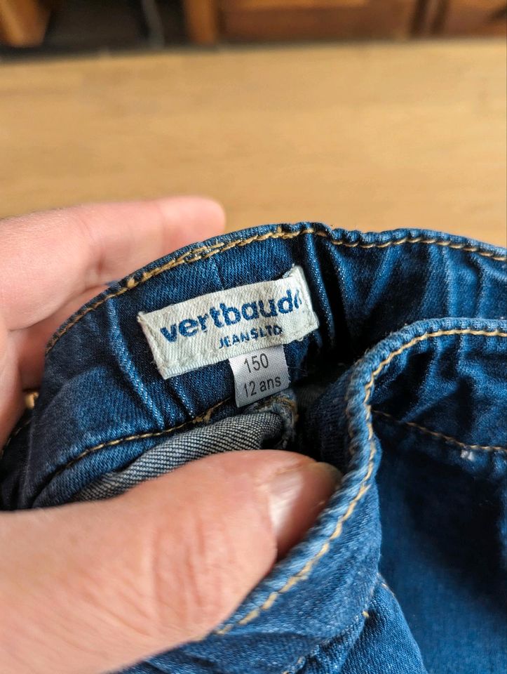 9x Mädchen Jeans 134 & 140 in Burladingen