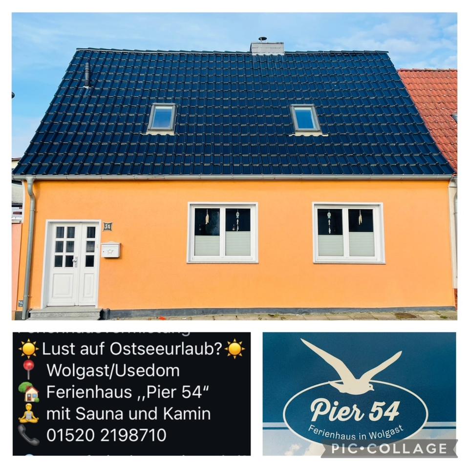 Ostsee-Ferienhaus in Wolgast/ max.10P/ Juni/Juli 20% Rabatt in Wolgast