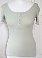 Pieces Kitte Kurzarmshirt Ripp Gr. XS Mint Baumwolle Berlin - Tempelhof Vorschau