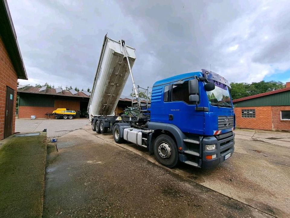 MAN TGA 18 440 LKW AUFLIEGER Schmitz TÜV NEU/ TOP ZUSTAND in Wettringen