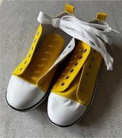 Schuhe, Gr. 41, gelb-weiß Sachsen - Naunhof Vorschau