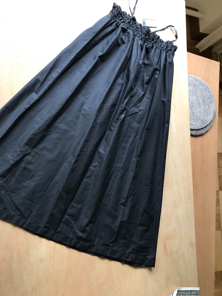 157 Schweden Sommerkleid BaumwollTrägerkleid schwarz neu Gr.M 38 in Bielefeld