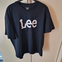 Lee T-Shirt d.blau Baumwolle Gr.L Neu Hessen - Biebertal Vorschau