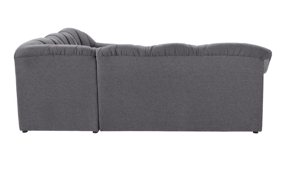 Ecksofa Sofa Polsterecke Papenburg Webstoff grau mit Ottomane Neu in Hamburg