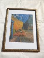 Vincent van Gogh "Nachtcafe" Kunstdruck gerahmt 30 x 23 cm Dresden - Mickten Vorschau