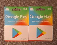 Google Play Geschenkkarte Guthaben für Apps, Spiele, Filme etc. Sachsen-Anhalt - Magdeburg Vorschau