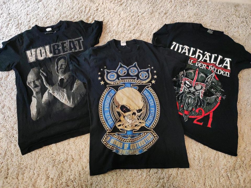 T-Shirt Set Volbeat 5FDP Festival in Nortorf