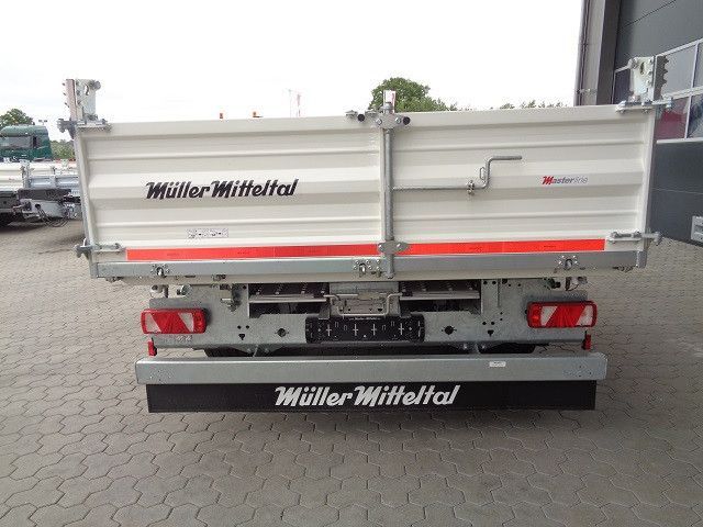 Müller-Mitteltal 18 to. Tand.-Stahl  3 Seiten m. Alu Anlegerampen in Egestorf
