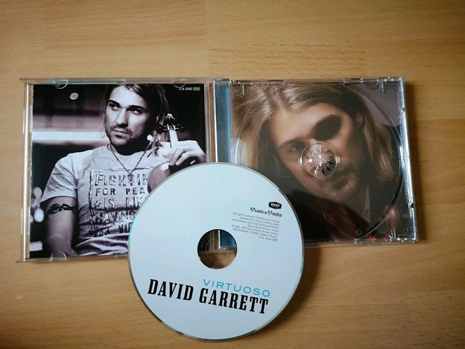 2 Cds von David Garrett-  "Encore", "Virtuoso" in Paderborn