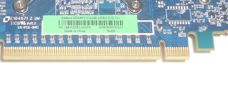 ATI Radeon HD4850 512 MB DDR3 D/D/VO PCI-Express x16 2xDVI TV-Out in München