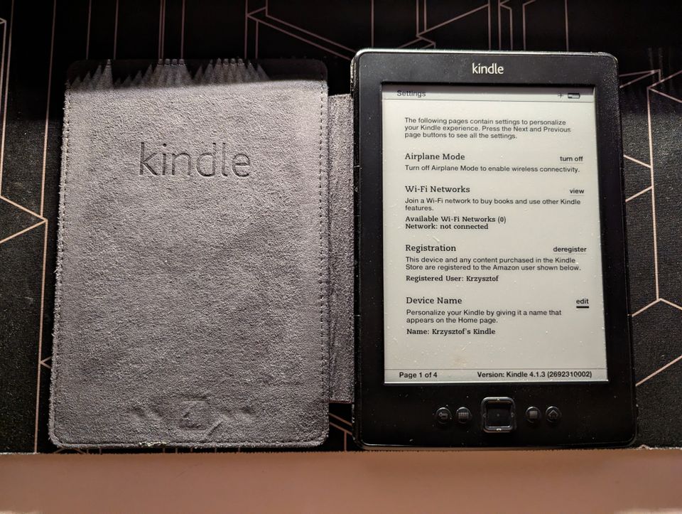 Amazon Kindle v 4.1.3 in Berlin