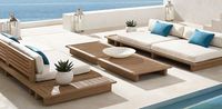 Gartensitzgruppe Teakholz Sofa Outdoor Lounge Outdoorsitzgruppe Baden-Württemberg - Pfullendorf Vorschau