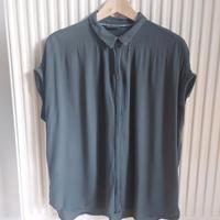 Kurzarm Bluse von Street One Größe 40, Khaki Bayern - Marktredwitz Vorschau