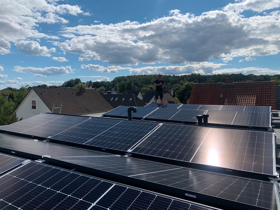 PV Anlagen SMA 10,2 kWp Full Black + BYD 5.1 Speicher in Herford