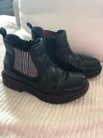 wie Dr Martens Gr 37 schwarz Boots Rieker Niedersachsen - Rosengarten Vorschau
