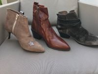 2x Stiefeletten Boots Cowboystile 1x mit Pfennigabsatz Gr. 37,5 Nordrhein-Westfalen - Essen-Haarzopf Vorschau