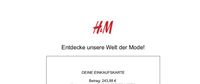 H&M Gutschein München - Ludwigsvorstadt-Isarvorstadt Vorschau