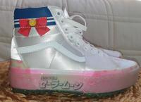 Vans x Sailor Moon Sk8-High | Gr. 38 Plateau • Platforum Sneaker Leipzig - Altlindenau Vorschau
