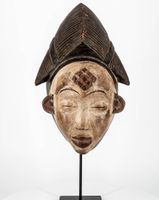 Afrika, Maske, Punu, Gabun, Holzmaske, Sammlung, Skulptur Neuhausen-Nymphenburg - Neuhausen Vorschau