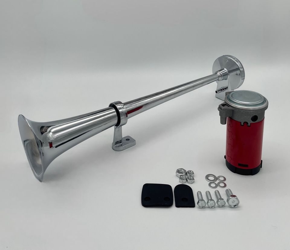12V Fanfare Druckluft Hupe Lufthorn Kompressor Horn für