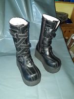 Demonia Gothic Plateau Stiefel Gr 39 oder mit dicken Sohlen Gr 38 Bayern - Glattbach Unterfr. Vorschau