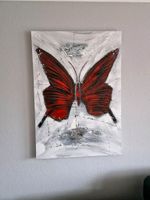Wandbild auf Leinwand ,, Red Butterfly '' Nordrhein-Westfalen - Velbert Vorschau