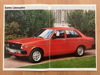 NISSAN Sunny 140Y (B310), Prospekt, 09/1978, 18 S., dt., RAR!TOP! Kr. Dachau - Dachau Vorschau