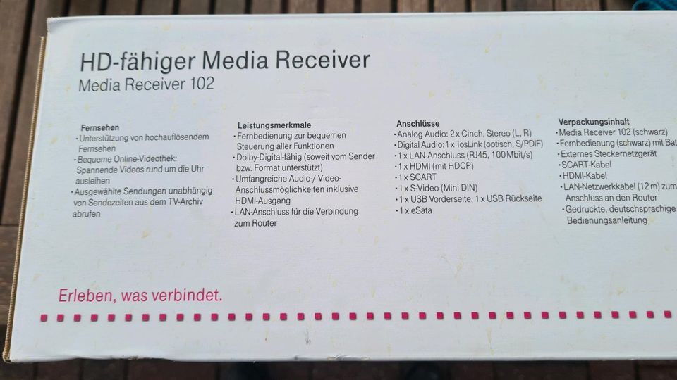 Media Receiver 102 in Rellingen