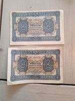 DDR Banknote 50 Pfennig Notgeld Berlin 1948 Original Herzogtum Lauenburg - Mölln Vorschau