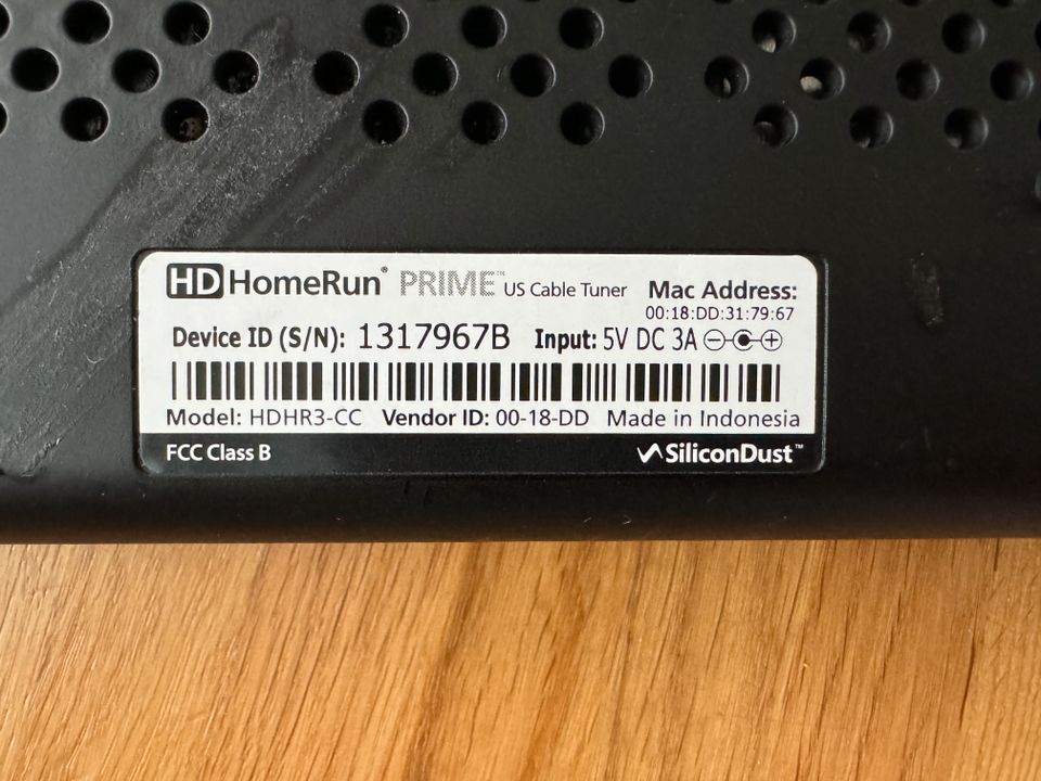 CableCARD HDHomeRun PRIME (HDHR3-CC) in Berlin