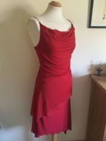 Kleid Abendkleid Party Cocktail Midi Trendfarbe rot - Lagenlook Bayern - Olching Vorschau