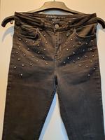ORSAY Jeans schwarz dunkelgrau Perlen Gr. 36/38 Bayern - Haßfurt Vorschau