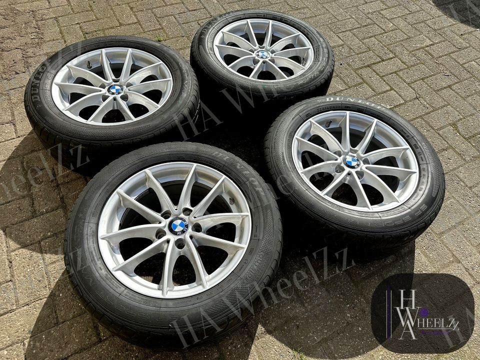 NEUZUSTAND ➡️ ORIGINAL 17 Zoll RDKS Alufelgen BMW X3 X4 F25 F26 2011 - 2018 Sommerräder ➡️ ET32 Styling 304 6787575 V ➡️ Felgen 5x120 225/60 R17 DUNLOP Sommer Reifen Sommerreifen 6mm Profil rdk tpms in Bünde