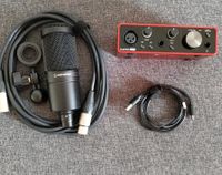 Audio-Technica AT2020 XLR + Focusrite Scarlett solo Leipzig - Schönefeld-Abtnaundorf Vorschau