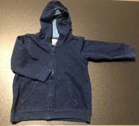 Kapuzenjacke Zipperjacke H&M blau Größe 80 Hessen - Obertshausen Vorschau